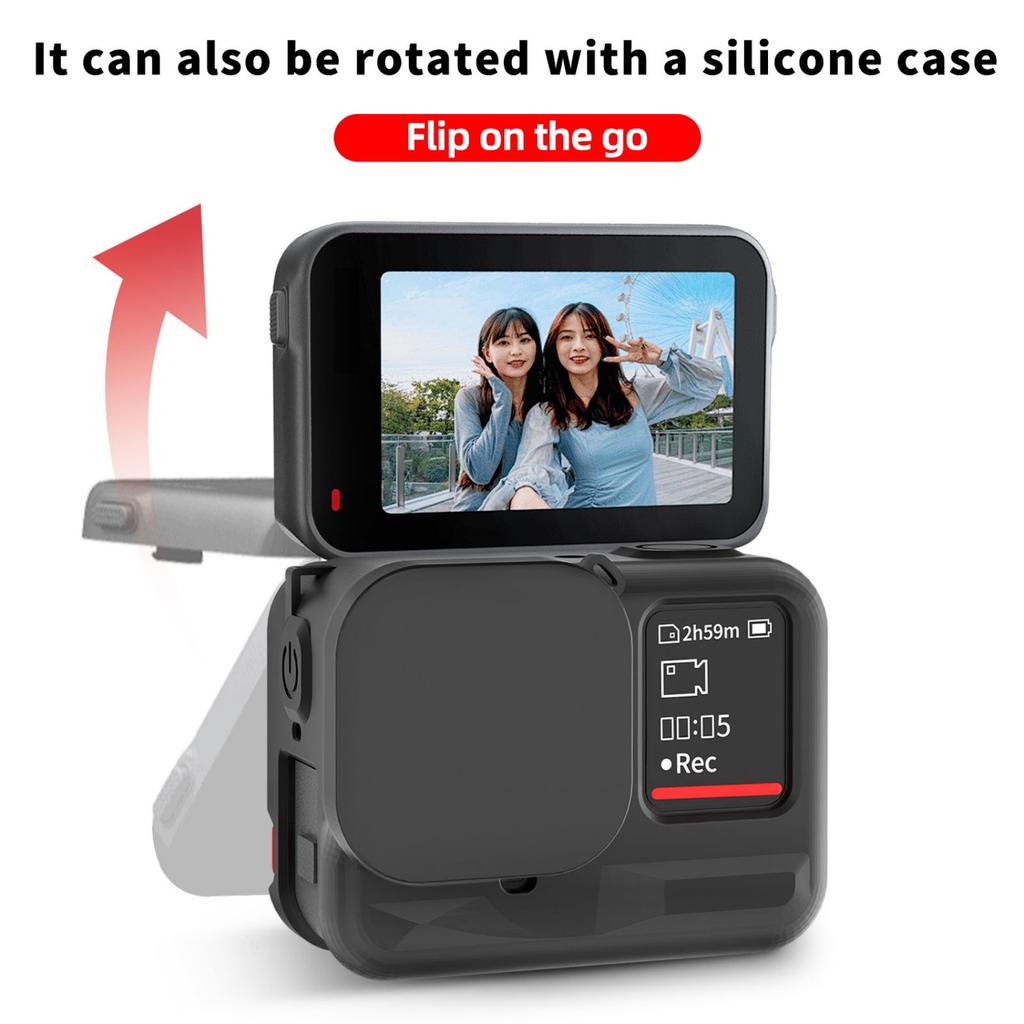 Gehärtete Glasfolie LCD-Display-Folie Silikonhülle Gehärtete Glasprotektoren Für Kamera, Hochklare Folie