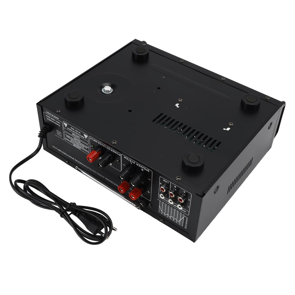 2000W Peak HiFi Power Amplifier for Car Stereo Home Theater Karaoke Speaker Sound System with Bluetooth 5.0, Remote Control