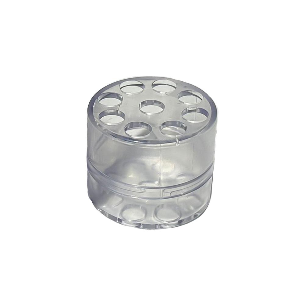 

Спиральный держатель для стебля икебаны Спиральный держатель для стебля DIY Бытовая ячеистая цветочная композиция Вспомогательный инструмент Transparent Small