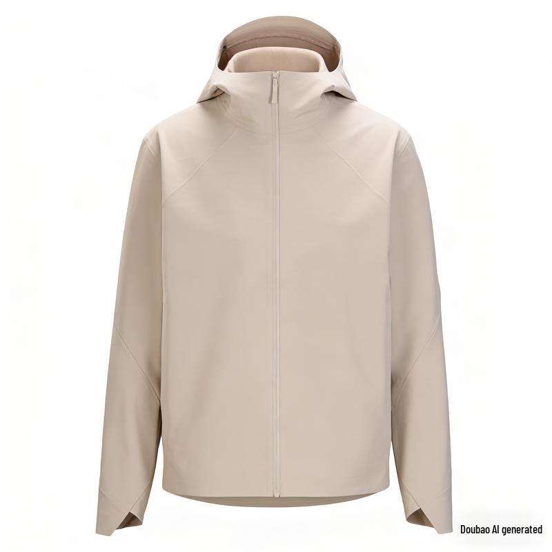 PERFEITO CRIATIVO Unisex Double-Layer Softshell Jacket
