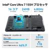 Khadas Mind 2 Mini Intel Core Ultra 7 32GB 1TB Standby 435g Windows 11 SD-Karte AI PC PC, 155H, RAM, SSD, Eingebaute Batterie, Gewicht, Home, Slot,