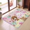 Japanese S-Sugarbunnies Room Mats Cheaper Anti-slip Modern Living Room Balcony Printed Welcome Rug