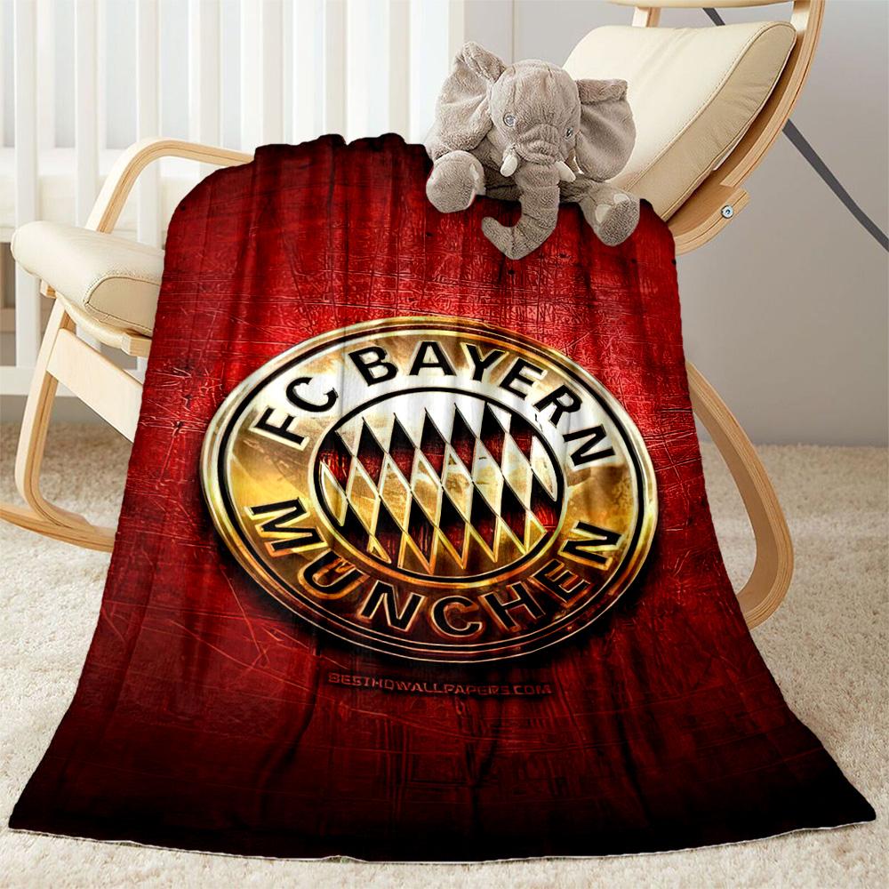 Bayern Munich Blanket Ultra-Soft Suitable for Livingroom Seaside Chair for All Seasons Stylish Decor Unique Gift for Family and Friends Camping