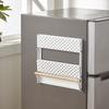Refrigerator Side Shelf: Multi-functional Kitchen Storage Rack for Paper Towels & Plastic Wrap