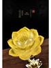 Seven-Color LED Crystal Lotus Lamp for Buddha and Guanyin Offerings