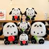 Niedlicher Panda zu Pachacco Plüschpuppe Weiches Kuschelkissen für Mädchen 40cm bis 80cm
