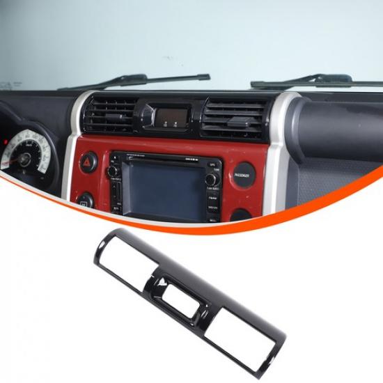 Matte Black Center Console Air Outlet Trim For Toyota FJ Cruiser 2007-