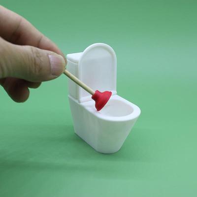 Simulace záchodového prkénka pro domeček pro panenky Vintage Koupelna pro domeček pro panenky Bílý záchod Miniatura domečku pro panenky Dětská předstírací hračka Doplňky pro panenky