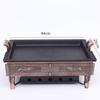 ZISIZ Vintage Ancient Ding Cast Aluminum BBQ Grill