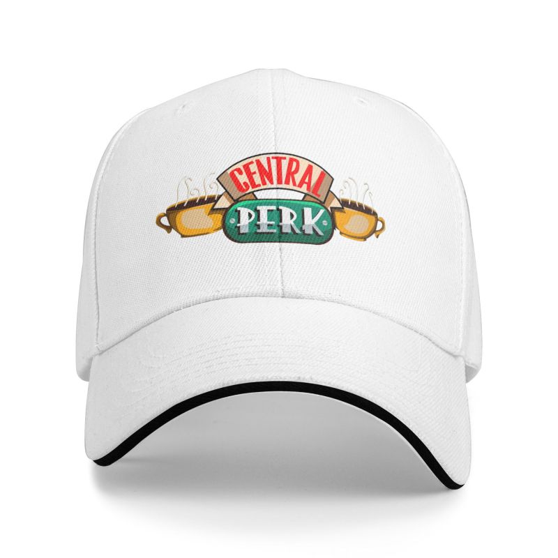 Central Perk Friends Print Baseballkappe Lässige Fischerhut Unisex Verstellbare Snapback-Kappe Herren Damen Sandwich-Kappe Dropshipping
