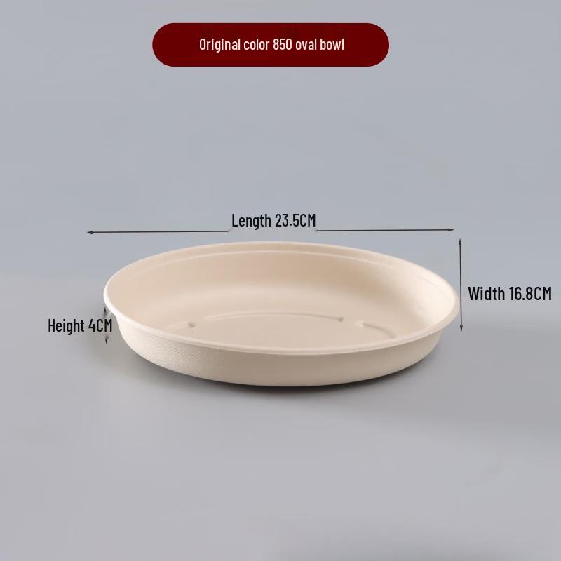 

Yipan Disposable Sugarcane Pulp Food Containers
