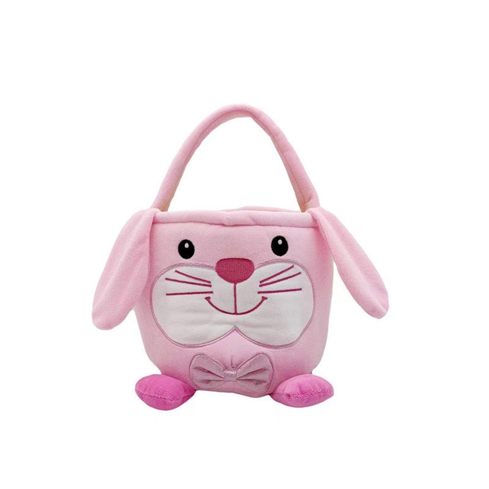 

Easter Decoration Basket Plush Basket Resurrection Bunny Decoration
