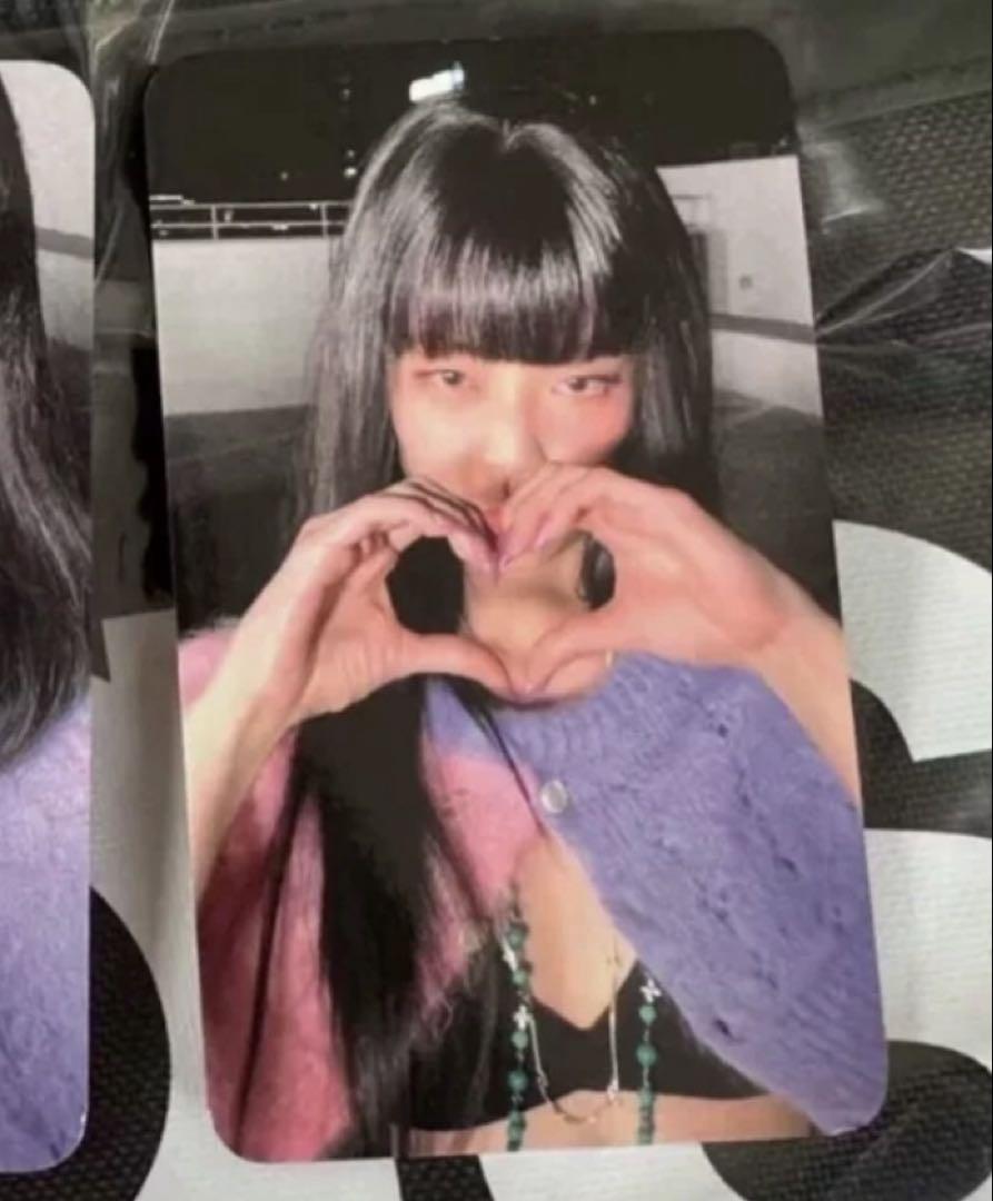 

[Б/В] BLACKPINK Дженні Мантра MBC Санок Попередньо записана Торгова картка 4