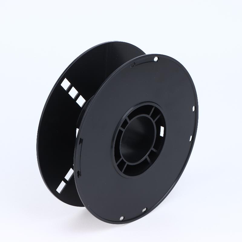 Plastic Wire Spool Extension Cord Storage Reel Small Cable Spool Cord Winder For Camping Caravan Motorhome Black Wire Management