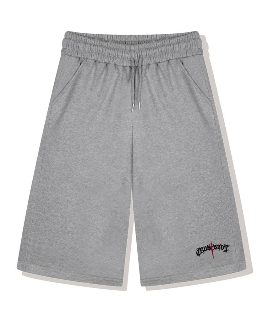 Keuloseudas Black Mark Wide Bermuda Shorts Pants 2 Color [Crst_1002]