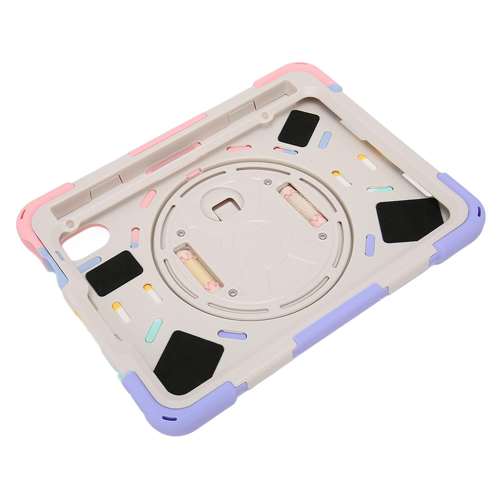 

Защитный чехол для планшета IOS Mini 6, 3-слойный защитный чехол для планшета с ремешком для руки и подставкой розовый