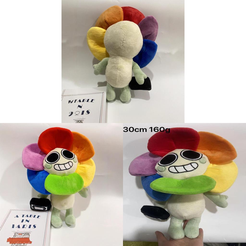 Dandys Word Plush Toy Animal Sunflower Shape With Magnetic Hands For Kids Play