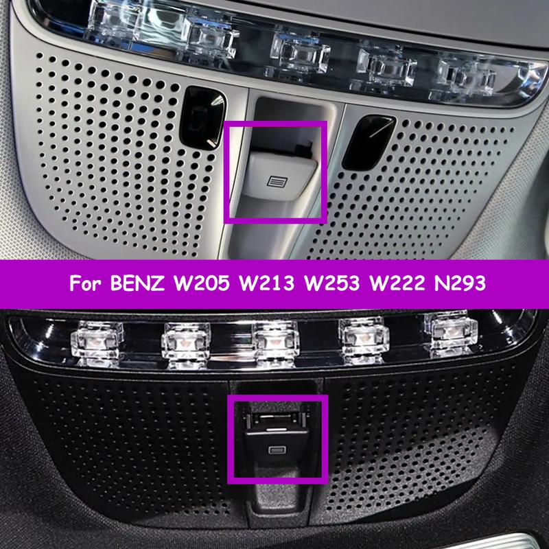 0009002907 W213 W238 W222 W205 W253 N293 Car Power Sunroof Window Switch Button Key Cap For Mercedes Benz C E S GLC EQC Class