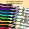 Quick-Dry Liquid Ink Acrylic Marker - Soft Tip, Single Pen with Selectable Colors, Perfect for Students