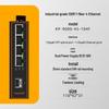 keepLINK Industrial Fiber Optic Ethernet Converter Switch
