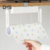 Retractable Paper Towel Holder Adjustable Length Simple Installation Roll Paper Holder Bathroom Kitchen Organizer