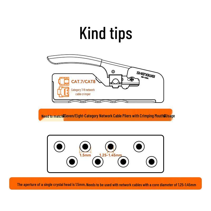 Shengwei Cat6A Shielded RJ45 Network Connector