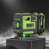 16 Lines 4D Laser Level 60° Self Lifting Horizontal Vertical Cross Green Laser Beam For Construction Alignment