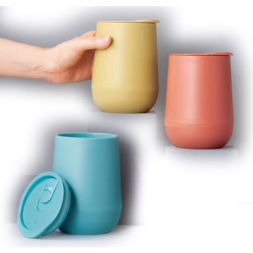 

Marutatsu Tumbler, 320ml, Double-Walled Plastic with Lid, Stylish Drop Design, Keeps Drinks Hot or Cold, Keeps Drinks Hot, and Condensation-Free, Ligh