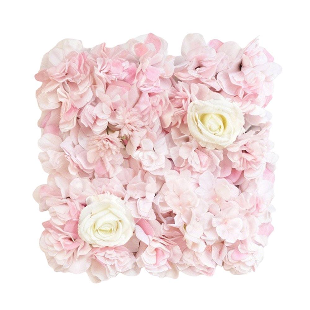 

Multicolor Artificial Rose Flower Wall Background Wall DIY Accessories Simulation Flower Panel Photo Props Silk Petals светло-розовый