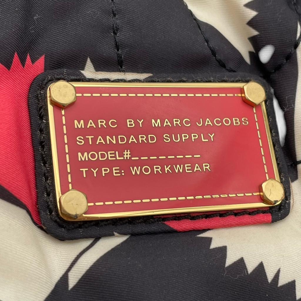 Used MARC BY MARC JACOBS Tote Bag STANDARD SUPPLY Standard Supply Workwear Quilted ToteTote Bag Black/pink Nylon Women