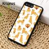 Krajews Cartoon Golden Retriever Dog Phone Case Cover For iPhone 14 5 SE 6s 7 8 Plus XR XS 11 12 13 Pro Max Samsung S21 S22 Plus