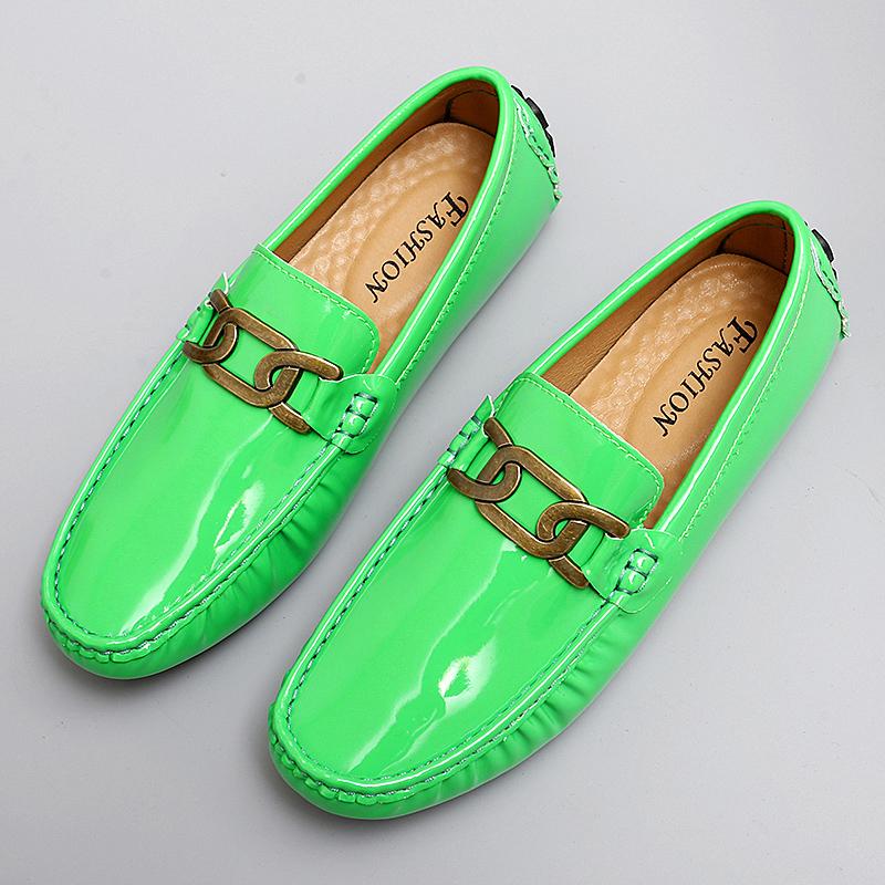 

Модные высококачественные лакированные мужские повседневные туфли, брендовые туфли для вождения, мужские мокасины с крокодиловым узором для мужчин, мокасины на плоской подошве 6