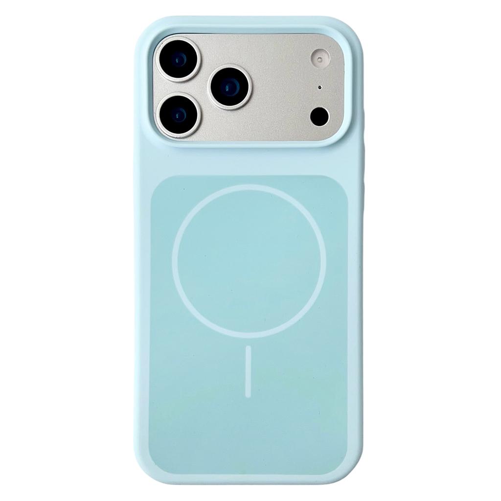 For iPhone 17 Pro Case Compatible with MagSafe Shockproof Silicone Phone Back Cover