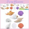 Realistic Ocean Shell Model Toys Set Of 8 Pieces Including Conch Nautilus Scallop And More