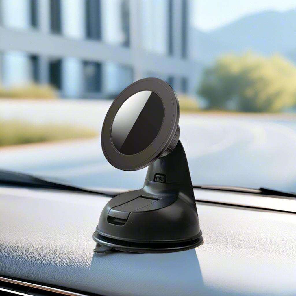 New Car Magnetic Mobile Phone Holder Dashboard Center Console Mobile Phone Navigation Magnetic Mobile Phone Holder 360 Degree Rotation чёрный