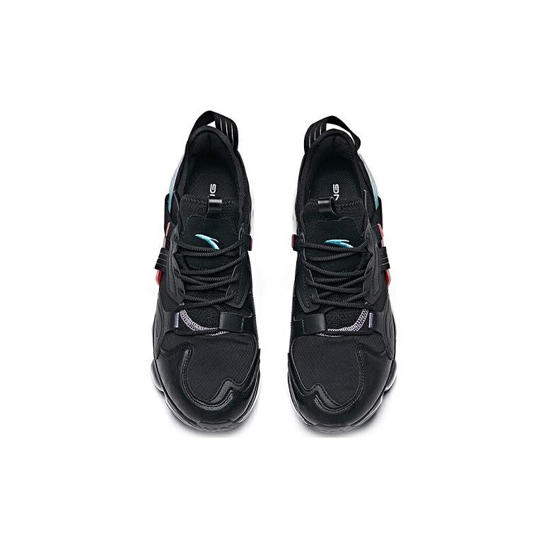 Anta Full-Length Air Cushion Mesh Low-Top Running Shoes Men Sneakers Black 912035556-15