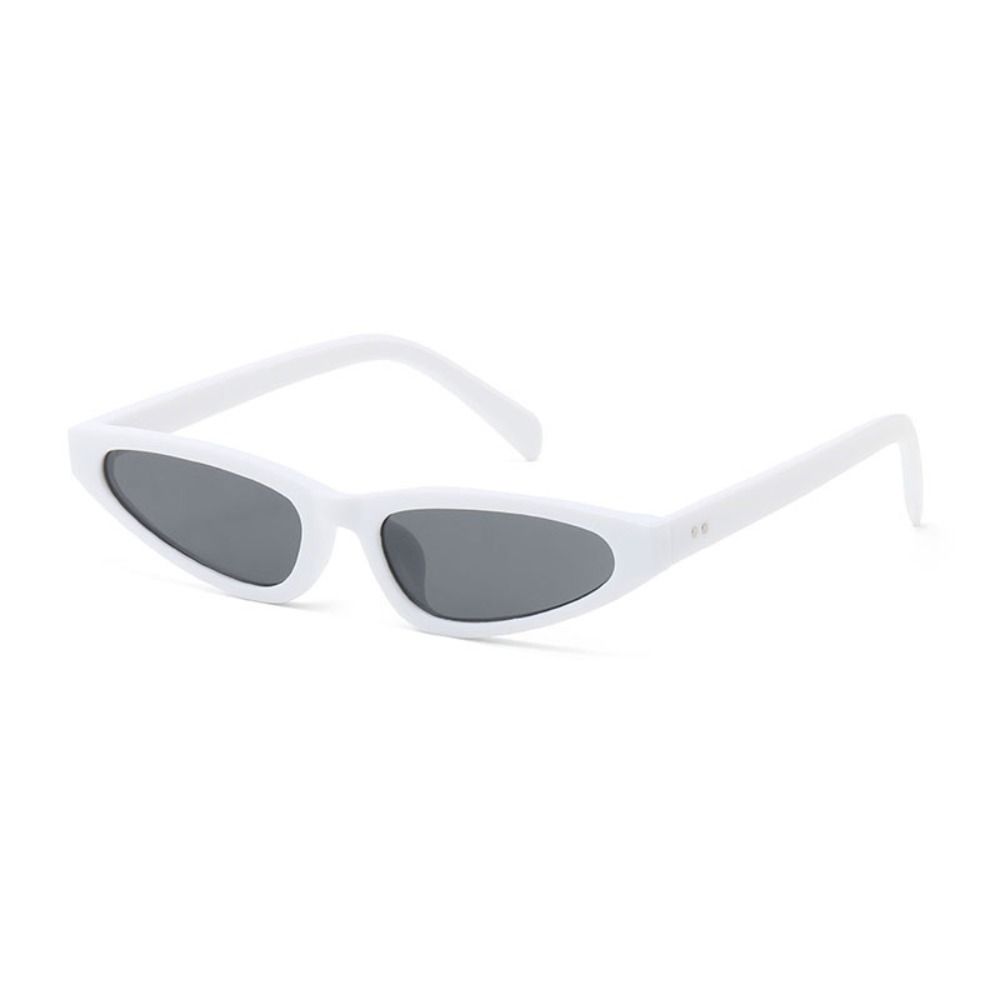 Unique Small Frame Cat Eye Sunglasses for Women Trendy UV Protection Triangle Shades Hip-Hop Sun Glasses Fashion Eyewear