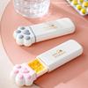Mini Cat Claw Medicine Storage Box Portable Daily Pill Cases Container Organizer Travel Fish Oils Pill Dispenser Box