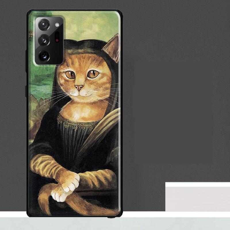 Renaissance Cats Rich Art Case For Samsung Galaxy S25 Ultra S23 S22 S21 S24 Ultra S9 S10 S20 Plus S25 FE Phone Cover