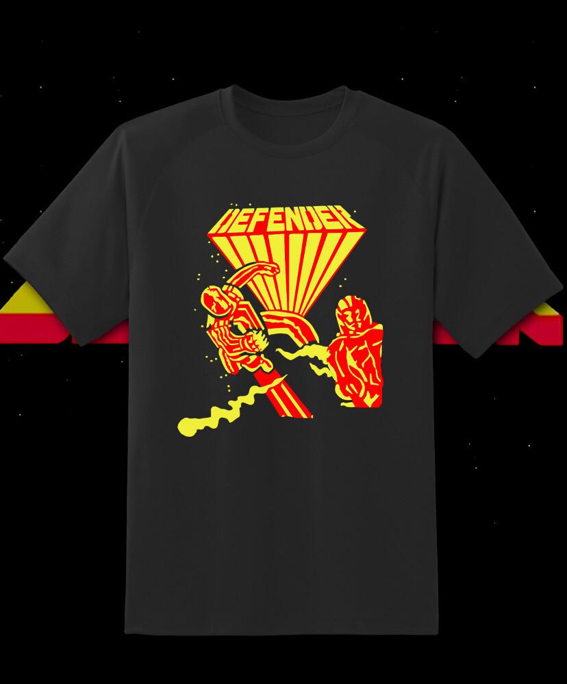 

Defender Retro Aracade Game Retro Video Game T Shirt Fast Ship! M