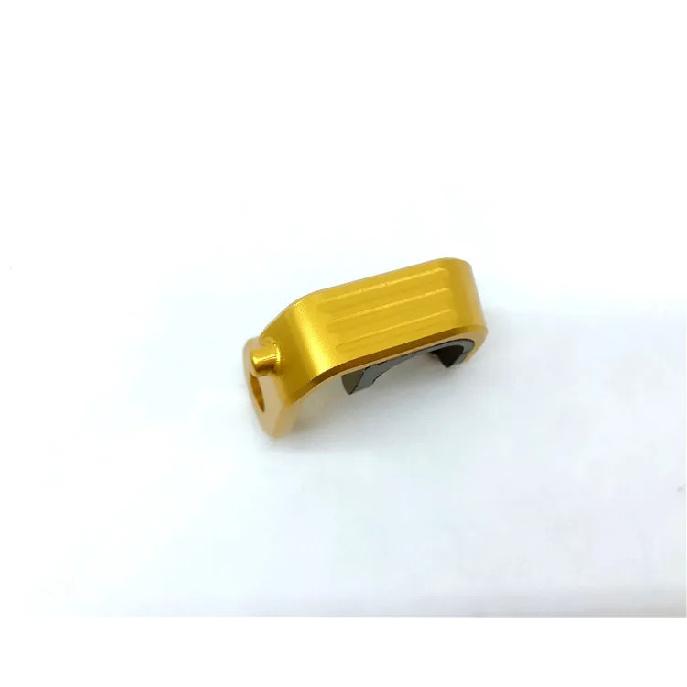 For Brompton Folding Bike Front Fork E-Hook Fixing Hook E-type Fixed Buckle Gold  1pcs