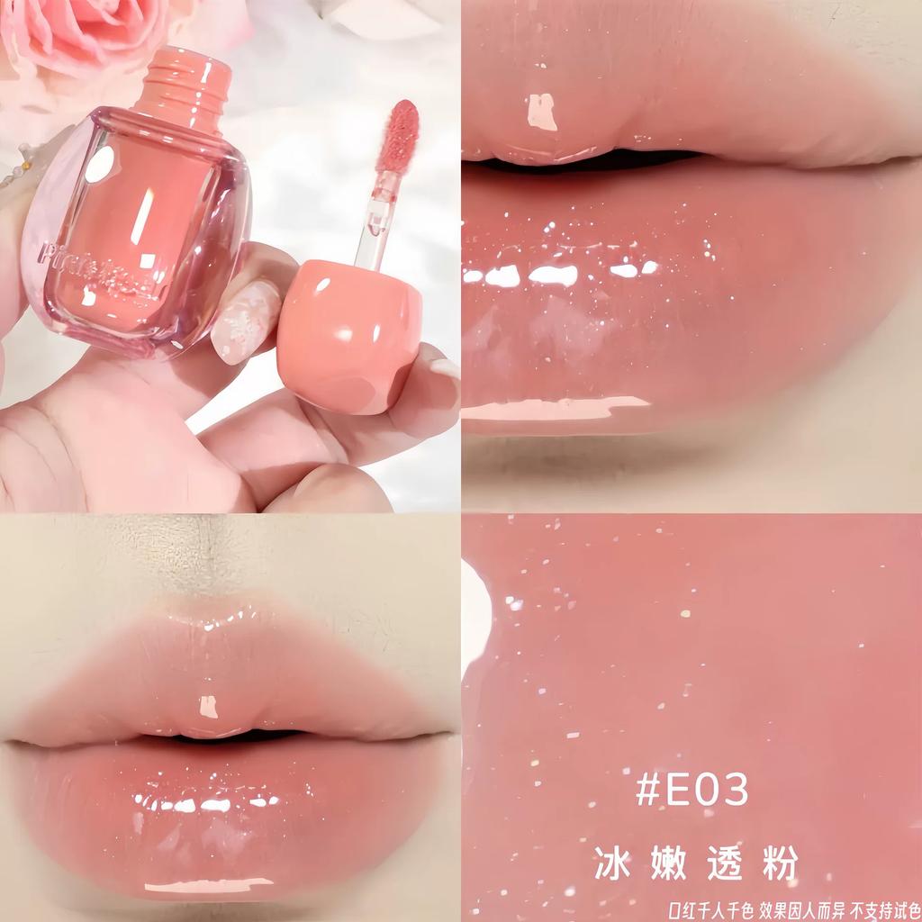 Pinkbear Pinkbear Small Light Bulb 2.0 Essence Lip Gloss Lipstick Mirror Moisturizing Lip Care Essence Lipstick