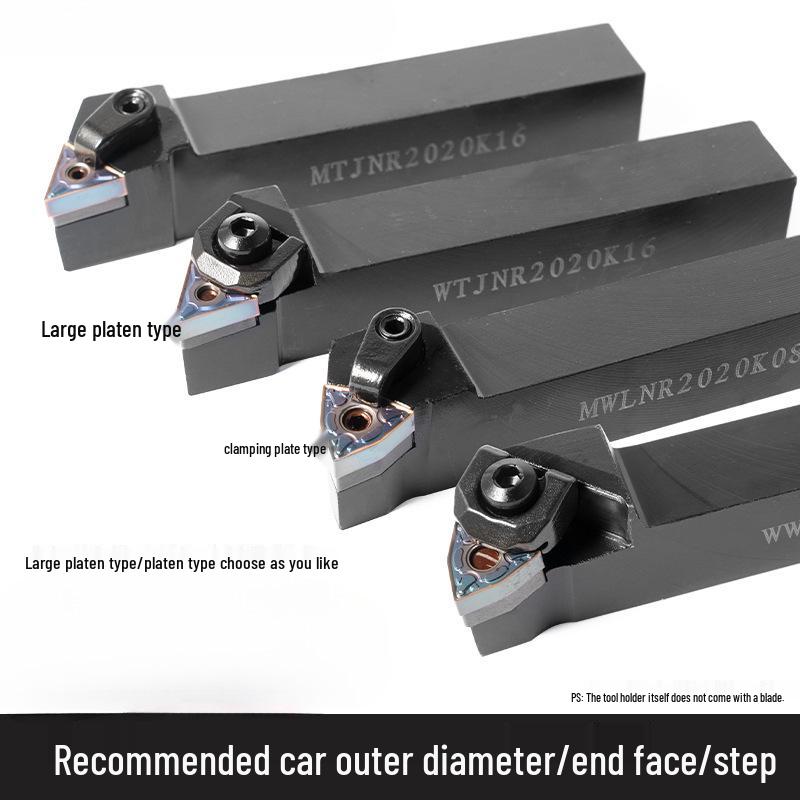 CNC Tool Holder: Peach-Shaped Face Turning Tool MWLNR/MTJNR20