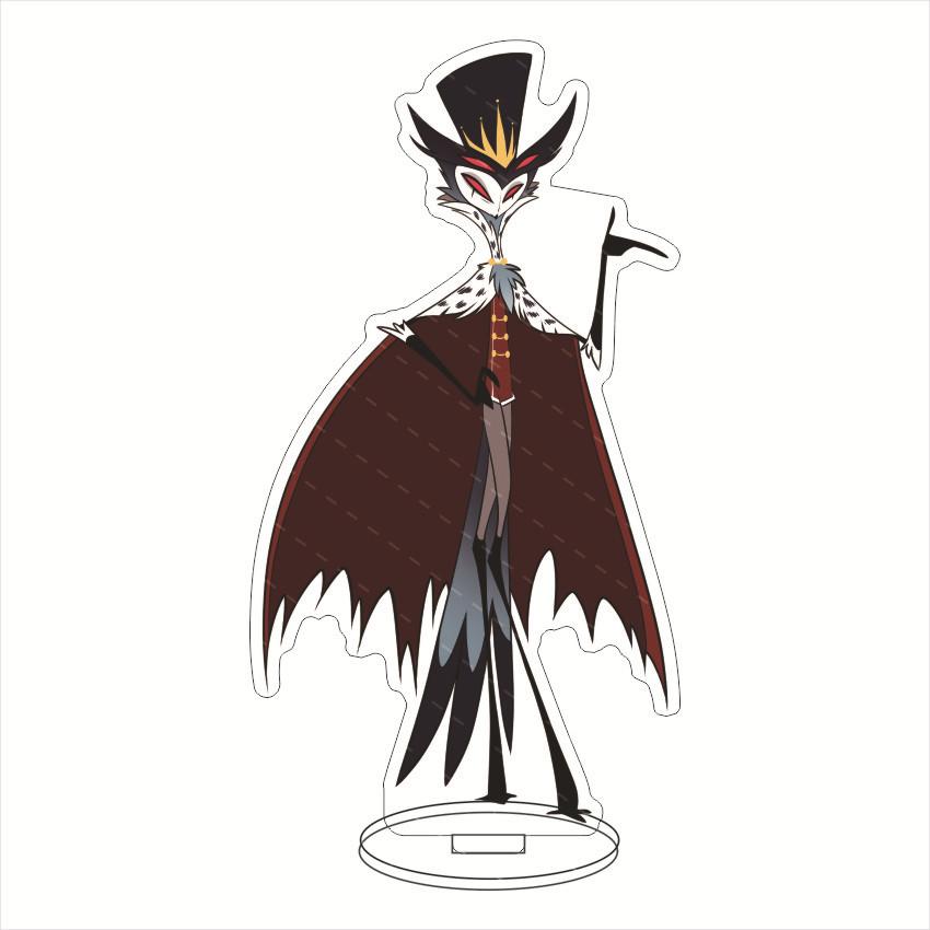 

Anime Hazbin Hotel Charlie Morningstar Cosplay Stand Acrylic Figures Vaggie Desktop Standing Sign Model Decor Birthday Gifts 15cm
