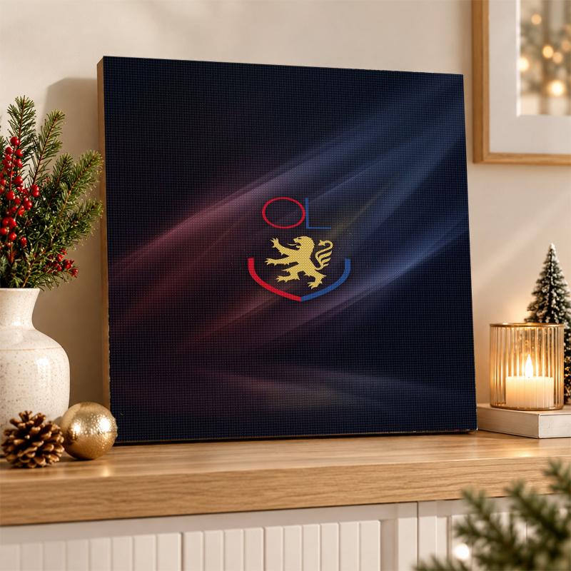 Lyon FC Diamond Painting Kit 5D Full Drill DIY Diamond Mosaic Wall Art Home Decor