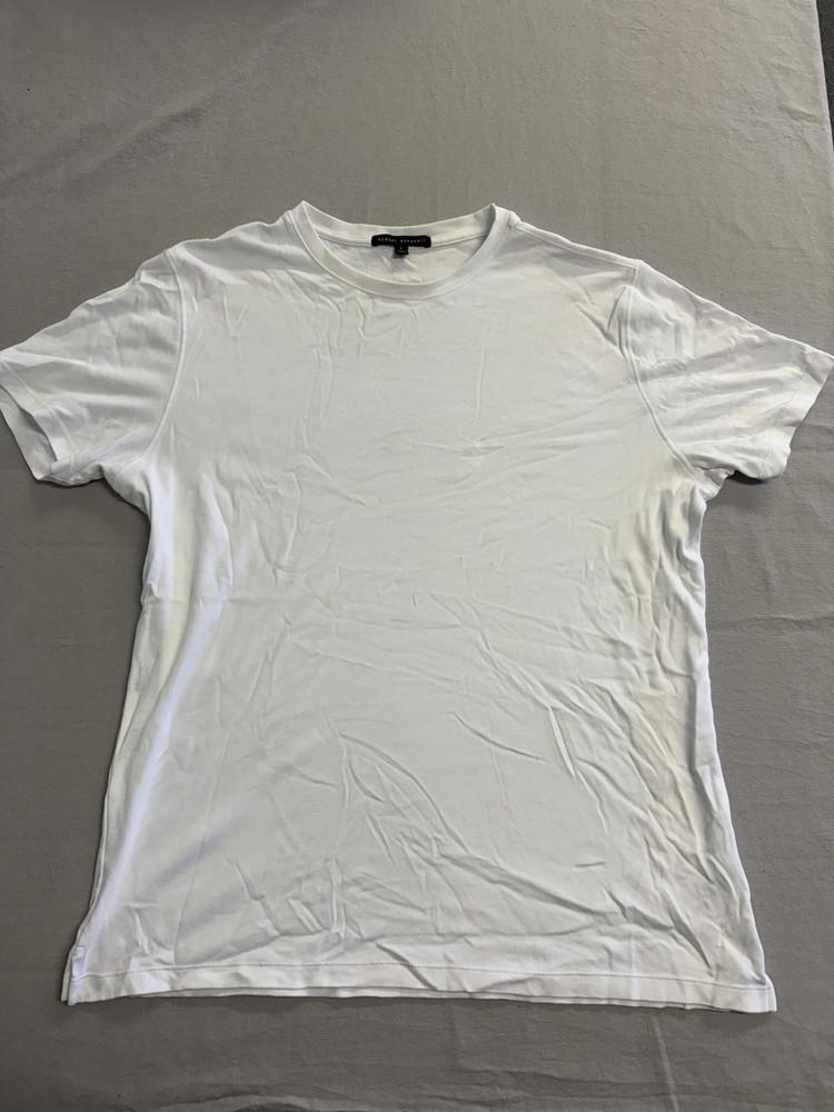 Robert Barakett Однотонная белая футболка The Barakett Tee - L Унисекс футболка XXXXL