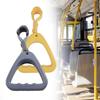 Bus Handle Car Handle Hang Ring Hand Strap Triangle Handle Accessories Replacement Parts Professional Convenient Assemble Sturdy