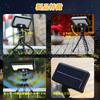 Solar-Powered Outdoor Light, Waterproof, Motion Sensor, Tripod Included, 92 LEDs, Adjustable Angle, 3 Intelligent Modes, Zero Electricity Cost,