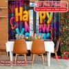 Modern Flat Printing Newyearjoy Curtains Durable Polyester Gifts Perfect Living Room Home Light Filtering Set Of 2 Made Great Decor