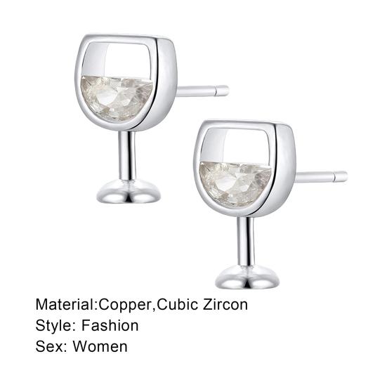 Stilvolle Ohrstecker, leichtes Schmuckgeschenk